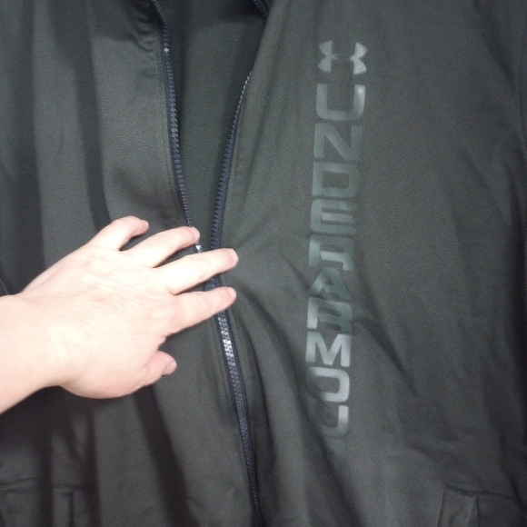 Under Armour Green Track Jacket - Picture 7 of 9
